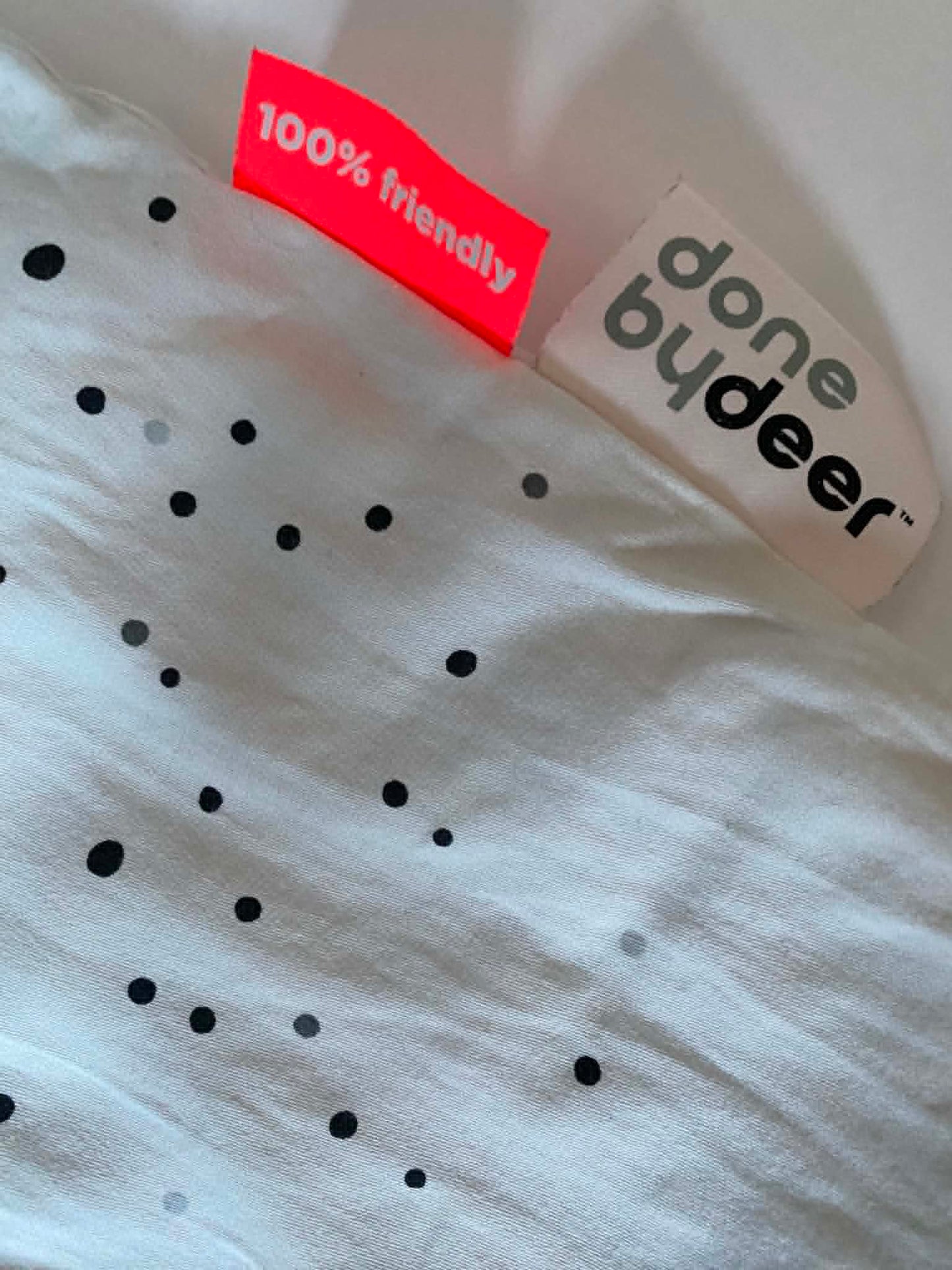 Done By Deer Winterslaapzak 70cm | Dreamy Dots White