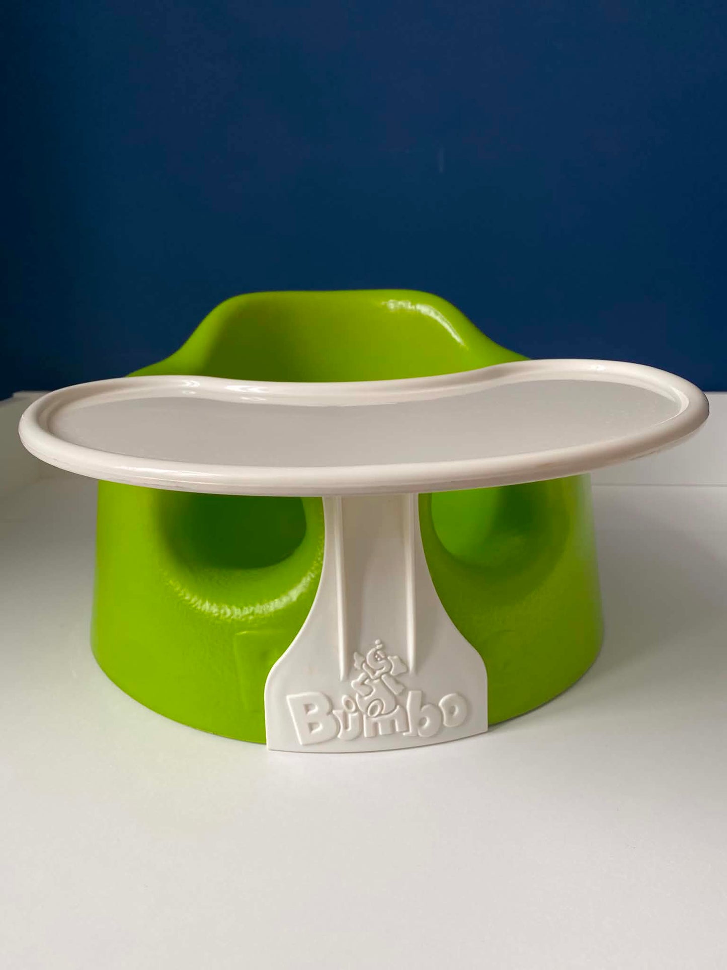 Bumbo Babyzitje Floorseat met Tablet I Limoengroen