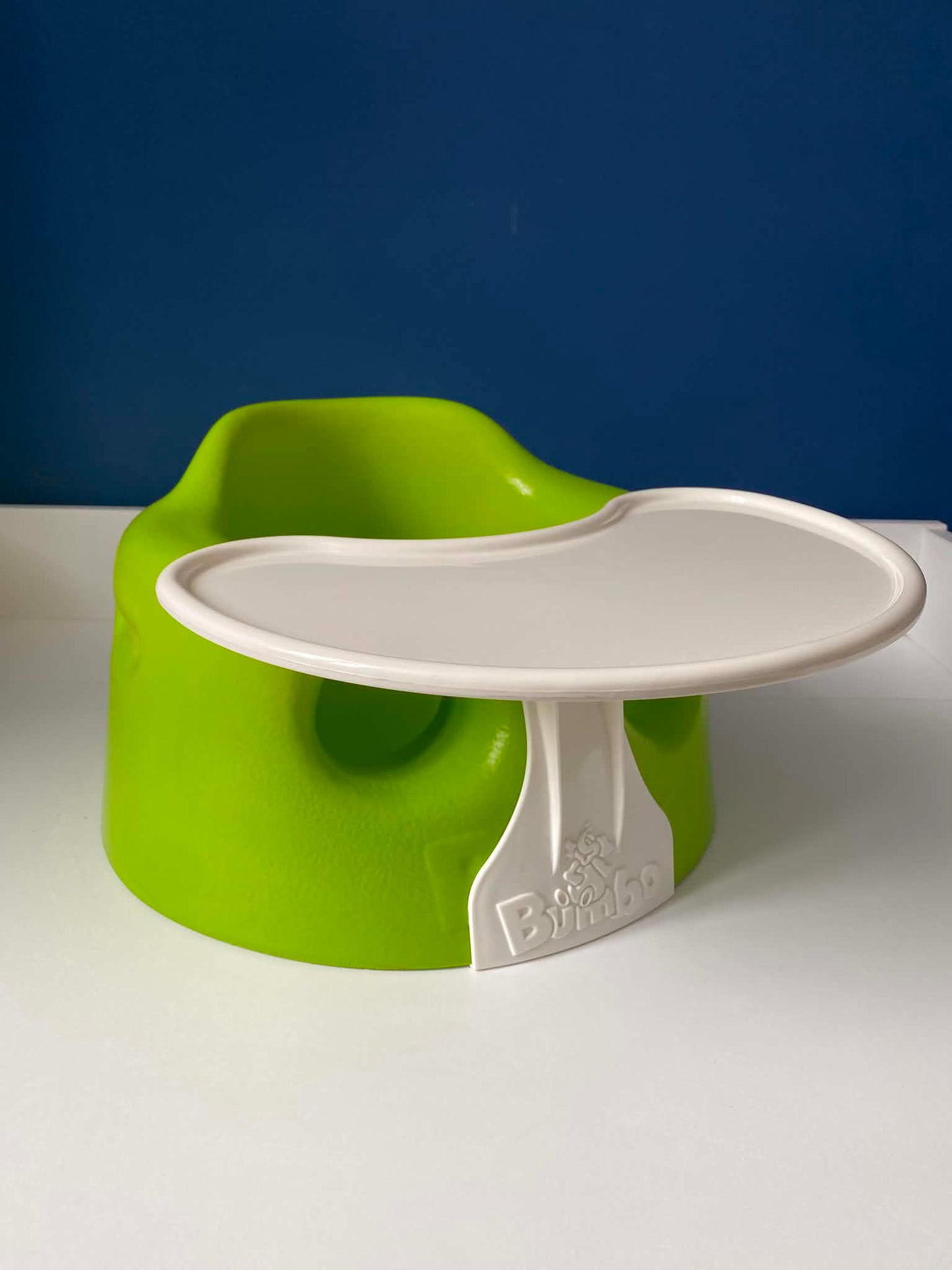 Bumbo Babyzitje Floorseat met Tablet I Limoengroen
